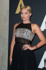 MARGOT ROBBIE at 2015 AMPAS Awards in Beverly Hills
