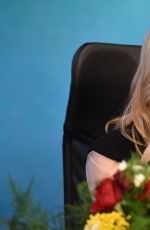 MARGOT ROBBIE at 65th Sanremo Music Festival in Italy Press Conference