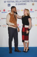 MARGOT ROBBIE at 65th Sanremo Music Festival in Italy Press Conference
