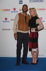 MARGOT ROBBIE at 65th Sanremo Music Festival in Italy Press Conference
