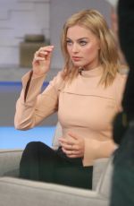 MARGOT ROBBIE at Good Morning America in New York