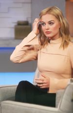 MARGOT ROBBIE at Good Morning America in New York