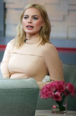 MARGOT ROBBIE at Good Morning America in New York