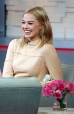 MARGOT ROBBIE at Good Morning America in New York