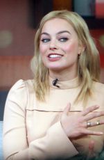 MARGOT ROBBIE at Good Morning America in New York