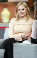 MARGOT ROBBIE at Good Morning America in New York