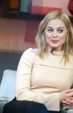 MARGOT ROBBIE at Good Morning America in New York