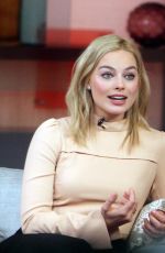 MARGOT ROBBIE at Good Morning America in New York