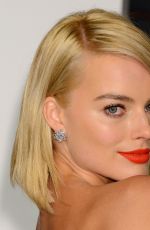 MARGOT ROBBIE at Vanity Fair Oscar Party in Hollywood