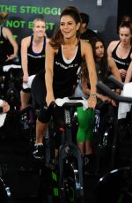 MARIA MENOUNOS at Cycle House in Los Angeles