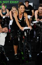 MARIA MENOUNOS at Cycle House in Los Angeles