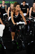 MARIA MENOUNOS at Cycle House in Los Angeles