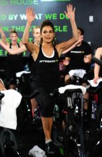 MARIA MENOUNOS at Cycle House in Los Angeles