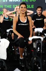 MARIA MENOUNOS at Cycle House in Los Angeles