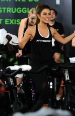MARIA MENOUNOS at Cycle House in Los Angeles