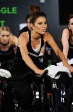 MARIA MENOUNOS at Cycle House in Los Angeles