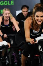 MARIA MENOUNOS at Cycle House in Los Angeles