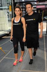 MARIA MENOUNOS at Cycle House in Los Angeles