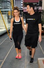 MARIA MENOUNOS at Cycle House in Los Angeles
