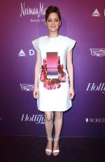 MARION COTILLARD at Hollywood Reporters Nominees Night in Beverly Hills