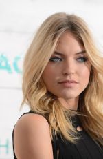 MARTHA HUNT at John Frieda Hair Care Beach Blonde Collection Party in New York