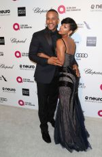 MEAGAN GOOD at Elton John Aids Foundation’s Oscar Viewing Party