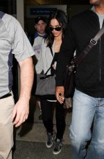 MEGAN FOX Arrives at Los Angeles International Airport 0302