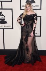 MEGHAN TRAINOR at 2015 Grammy Awards in Los Angeles