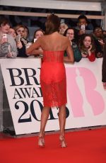 MELANIE SYKES at Brit Awards 2015 in London 