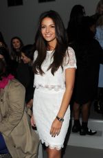 MICHELLE KEEGAN at Bora Aksu Fashion Show in London