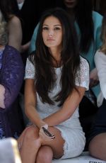 MICHELLE KEEGAN at Bora Aksu Fashion Show in London