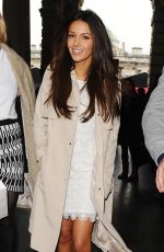 MICHELLE KEEGAN at Bora Aksu Fashion Show in London