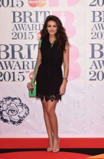 MICHELLE KEEGAN at Brit Awards 2015 in London