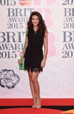 MICHELLE KEEGAN at Brit Awards 2015 in London