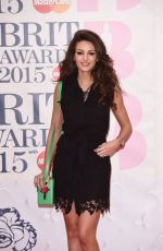 MICHELLE KEEGAN at Brit Awards 2015 in London