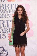 MICHELLE KEEGAN at Brit Awards 2015 in London