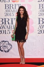 MICHELLE KEEGAN at Brit Awards 2015 in London