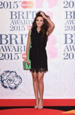 MICHELLE KEEGAN at Brit Awards 2015 in London