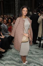 MICHELLE KEEGAN at Julien Macdonald Fashion Show in London