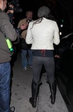 MICHELLE RODRIGUEZ Dines at Madeo Restaurant in Los Angeles
