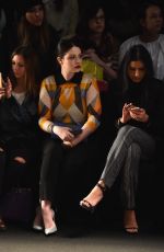 MICHELLE TRACHTENBERG at Naeem Khan Fashion Show in New York