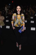 MICHELLE TRACHTENBERG at Naeem Khan Fashion Show in New York