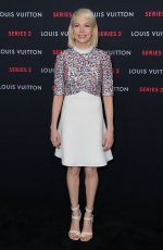 MICHELLE WILLIAMS at Louis Vuitton Series 2 Exhibition in Hollywood
