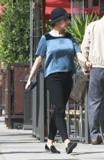 MILA KNIS Out and About in Beverly Hills 1902
