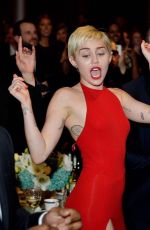 MILEY CYRUS at Clive Davis Pre-grammy Bash in Beverly Hills