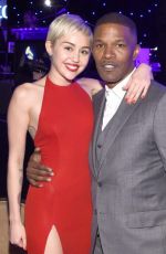 MILEY CYRUS at Clive Davis Pre-grammy Bash in Beverly Hills