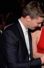 MILEY CYRUS at Clive Davis Pre-grammy Bash in Beverly Hills