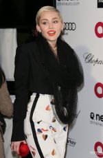 MILEY CYRUS at Elton John Aids Foundation’s Oscar Viewing Party