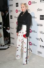 MILEY CYRUS at Elton John Aids Foundation’s Oscar Viewing Party