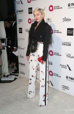 MILEY CYRUS at Elton John Aids Foundation’s Oscar Viewing Party